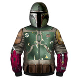 Series de Televisión Mandalorian Sudadera Cosplay Navidad Fiesta 3D Impreso Casual