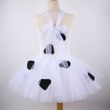Vacas Niños Tutu Cosplay Halloween Disfraz Fiesta Conjunto Carnaval Traje