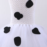 Vacas Niños Tutu Cosplay Halloween Disfraz Fiesta Conjunto Carnaval Traje