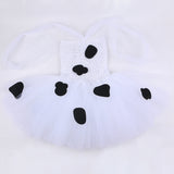 Vacas Niños Tutu Cosplay Halloween Disfraz Fiesta Conjunto Carnaval Traje