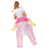 Juegos de Rol Traje de Inflable Conejo Cosplay Disfraz Navidad Carnaval Fiesta Niños y Adultos