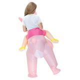 Juegos de Rol Traje de Inflable Conejo Cosplay Disfraz Navidad Carnaval Fiesta Niños y Adultos