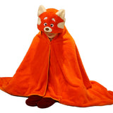 Anime Turning Red Panda Rojo Cosplay Capa Disfraz Traje Fiesta Navidad Carnaval