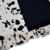 Película Cruella Niños Vestido falda Cosplay Disfraz Halloween Carnaval Traje