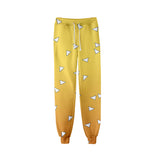 Anime Demon Slayer Agatsuma Zenitsu Sudadera Pantalón Cosplay Navidad Fiesta 3D Impreso Casual 2 Piezas