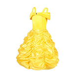 Película Beauty and the Beast Belle Niños Cosplay Navidad Disfraz Traje Vestido