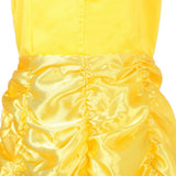 Película Beauty and the Beast Belle Niños Cosplay Navidad Disfraz Traje Vestido