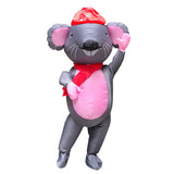 Señor Ratón Anime Traje Inflable Disfraz de Mascota para Adultos Carnaval Vacaciones Accesorios