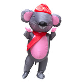 Señor Ratón Anime Traje Inflable Disfraz de Mascota para Adultos Carnaval Vacaciones Accesorios