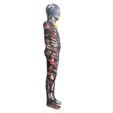 Halloween Medias Zentai Cosplay Horror Zombi Mono de Show de Juegos para Niños