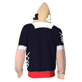 Danganronpa Enoshima Junko Cosplay Sudadera Estampada con Cremallera Sudadera Unisex