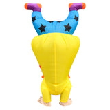 Handstand Payaso Anime Traje Inflable Disfraz de Mascota para Adultos Carnaval Vacaciones Accesorios