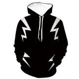 Anime My Hero Academia Denki Kaminari Sudadera Cosplay Navidad Fiesta 3D Impreso
