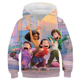 Anime Turning Red Niños Sudadera Cosplay Navidad Fiesta 3D Impreso Casual