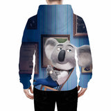Película Sing 2 Sudadera Cosplay Navidad Fiesta 3D Impreso Casual