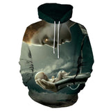 Raised by Wolves Cosplay Sudadera Estampada con Capucha Ropa Casual Unisex