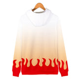Demon Slayer Sudadera Rengoku Kyoujurou Cosplay Sudadera con Capucha Unisex
