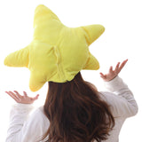 Sombrero Divertido de Felpa Estrella Regalo de Fiesta o Halloween Cosplay Accesorios