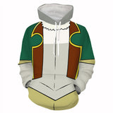 Anime Ranking of Kings / Ousama Ranking Apeas Sudadera Cosplay Navidad Fiesta 3D Impreso