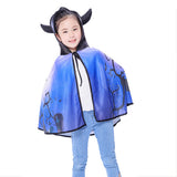 Halloween Capa de Fiesta Carnaval o Escenario Cosplay Capa para Niñas