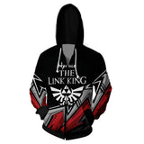 The Legend of Zelda Sudadera con Capucha para Adolescentes Sudadera con Cremallera Unisex