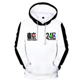 Anime Tokyo 24th Ward Sudadera Cosplay Navidad Fiesta 3D Impreso Casual