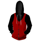 Tower of God Torre de Dios Rachel Cosplay Sudadera Estampada con Cremallera y Capucha Unisex