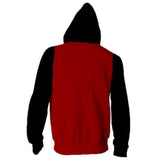 Tower of God Torre de Dios Rachel Cosplay Sudadera Estampada con Cremallera y Capucha Unisex