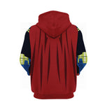 Película Thor: Love and Thunder Sudadera Cosplay Navidad Fiesta 3D Impreso Casual