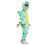 Cocodrilo Pijama Con Capucha Mono de Dormir Navidad Fiesta Pijama para Niños