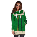 Anime My Hero Academia Asui Tsuyu Cosplay Sudadera Larga Navidad Fiesta 3D Impreso Casual