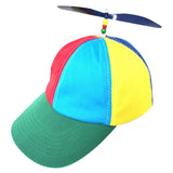 Arcoiris Sombrero de Hélice Sombrero Ajustable Accesorios