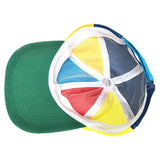 Arcoiris Sombrero de Hélice Sombrero Ajustable Accesorios