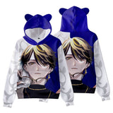 Anime Tokyo Revengers Oreja De Gato Sudadera Niños Cosplay Navidad Fiesta 3D Impreso Casual