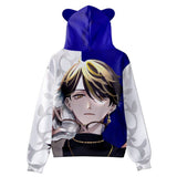 Anime Tokyo Revengers Oreja De Gato Sudadera Niños Cosplay Navidad Fiesta 3D Impreso Casual
