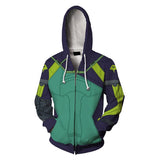 Valorant Viper Cosplay Sudadera con 3D Impreso Sudadera con Cremallera y Capucha Unisex