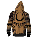 Película Aquaman Sudadera Cosplay Navidad Fiesta 3D Impreso Casual