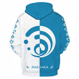 Juego Genshin Impact Sudadera Cosplay Halloween Disfraz Carnaval Traje 3D Impreso