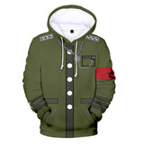 Korekiyo Shinguji Cosplay Sudadera Danganronpa V3: Killing Harmony Sudadera con Capucha Unisex