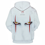 It: Chapter Two Cosplay Sudadera Casual de Manga Larga Sudadera con Capucha Unisex
