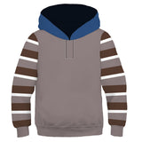 Creepypasta Ticci Toby Cosplay Sudadera Casual con Capucha para Niños