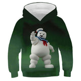 Película Ghostbusters Niños Sudadera Cosplay Navidad Fiesta 3D Impreso Casual