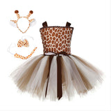 Halloween Vestido Tutu Vestido de Fiesta de Jirafa Vestido de Carnaval o Fiesta para Niñas