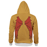 My Hero Academia Hawks Keigo Takami Cosplay Sudadera Estampada con Capucha Unisex