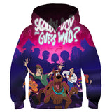 Anime Scooby Doo Niños Sudadera Cosplay Navidad Fiesta 3D Impreso Casual