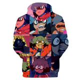 BRAND NEW ANIMAL BNA Cosplay Sudadera Casual con Capucha 3D Impreso Sudadera Unisex