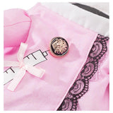 Halloween Carnaval Mascota Enfermero rosa Gato perro Cosplay Disfraz