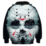 Friday the 13th Jason Voorhees Cosplay Sudadera con Capucha Ropa Casual para Niños