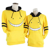 Assassination Classroom Ansatsu Kyoshitsu Korosensei Cosplay Sudadera de Manga Larga Ropa Casual Unisex