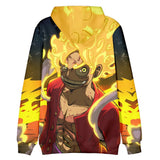 Anime One Piece Sudadera Cosplay Navidad Fiesta 3D Impreso Casual